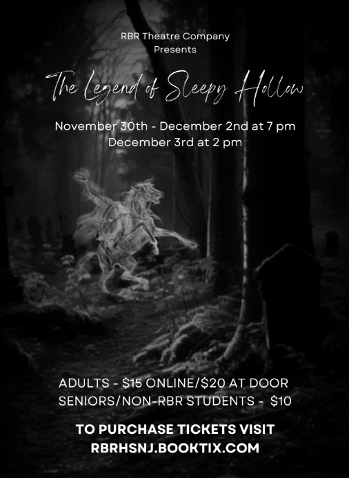  The Red Bank Regional Theatre Company is excited to bring you a brand new adaptation of "The Legend